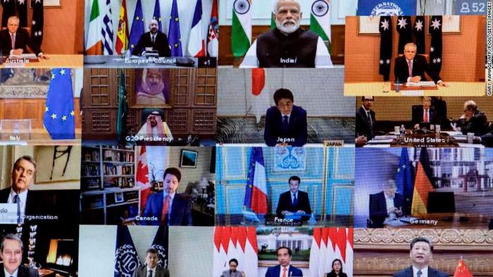 G20-ის ლიდერების ვიდეოკონფერენცია