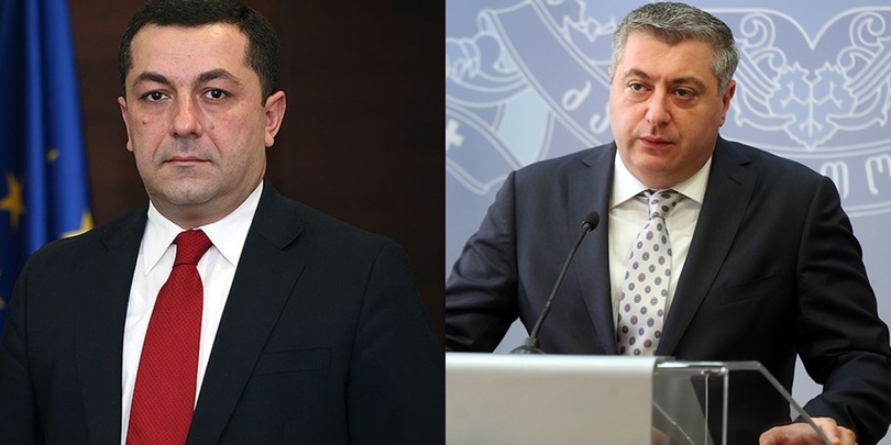 ალექსანდრე ტაბატაძე და კახა კახიშვილი (კოლაჟი)