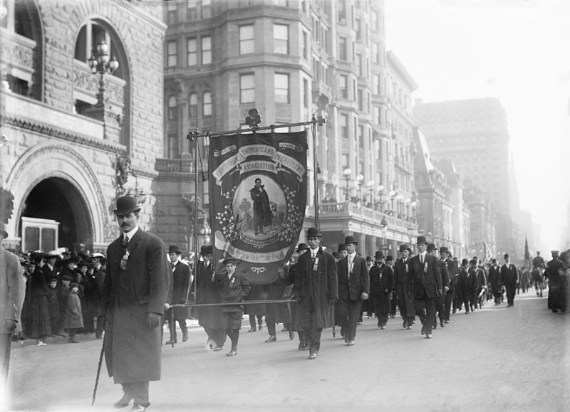 მსვლელობა ნიუ-იორკში, 1909 წ.