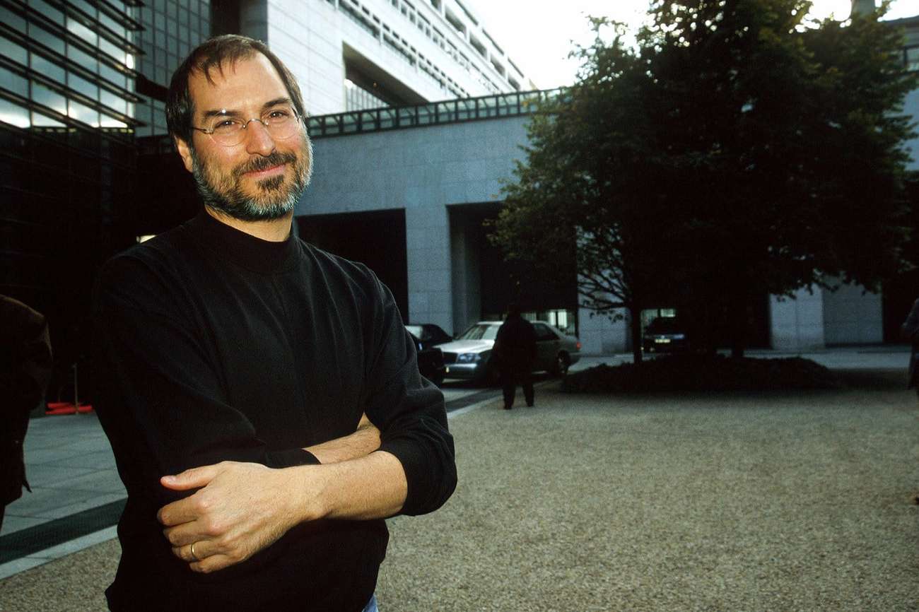 სტივ ჯობსი პარიზში. 1998.
