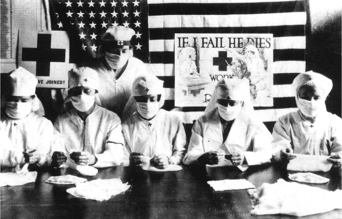 წითელი ჯვრის მოხალისეები, 1918 წელი